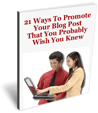 21 ways to promote your blog post